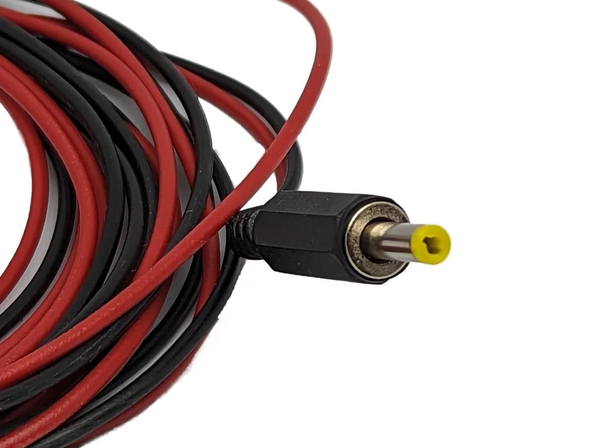 Anschlusskabel mit FastOn F250 6,3mm und 4mm Hohlstecker für Wildkameras